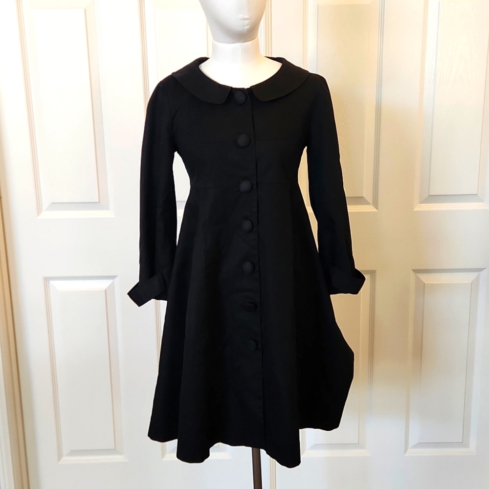 H&M Black Pea Coat